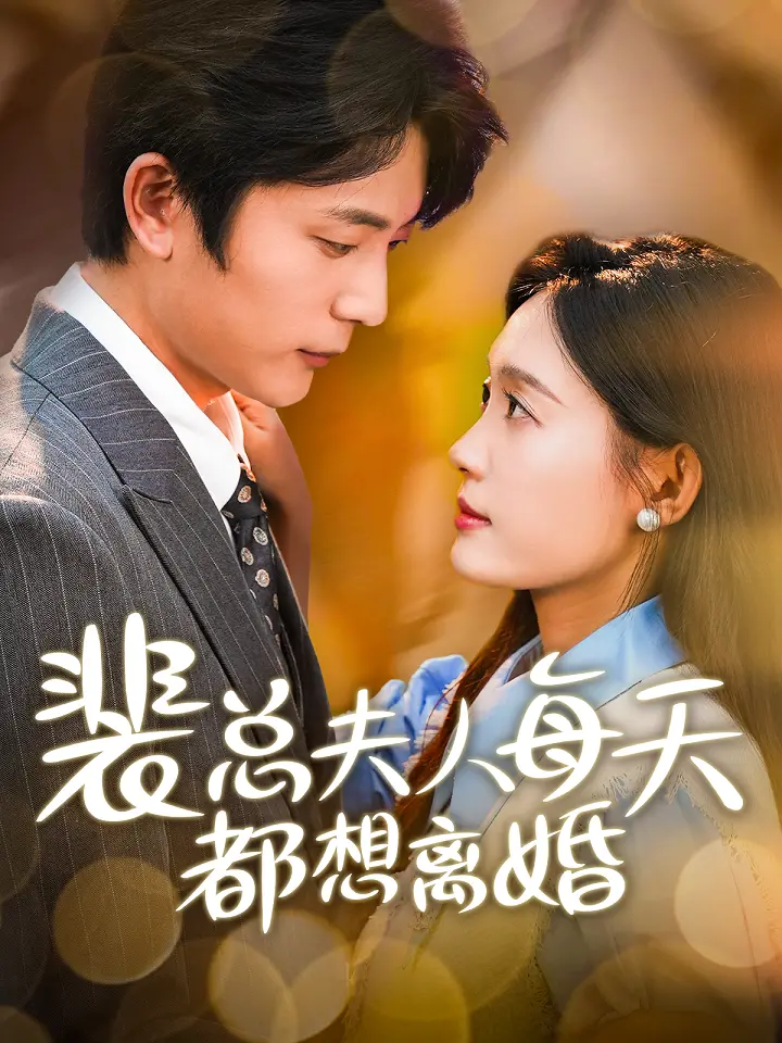 《裴总夫人每天都想离婚》：豪门恩怨情仇录，她能否挣脱束缚，找回真我？